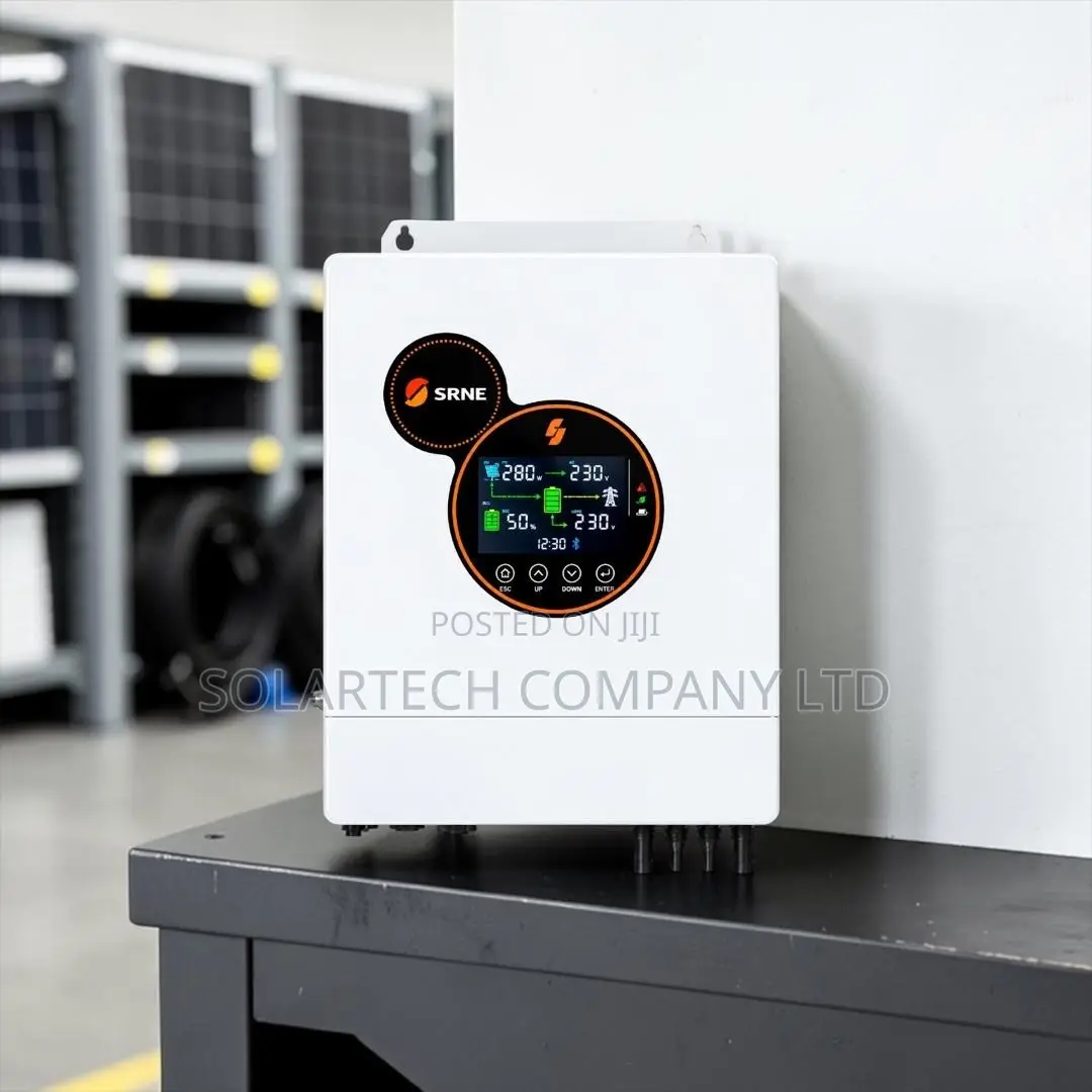 Brand New SRNE 6kW 48V Hybrid Inverter 9000W PV 550Vdc Dual MPPT