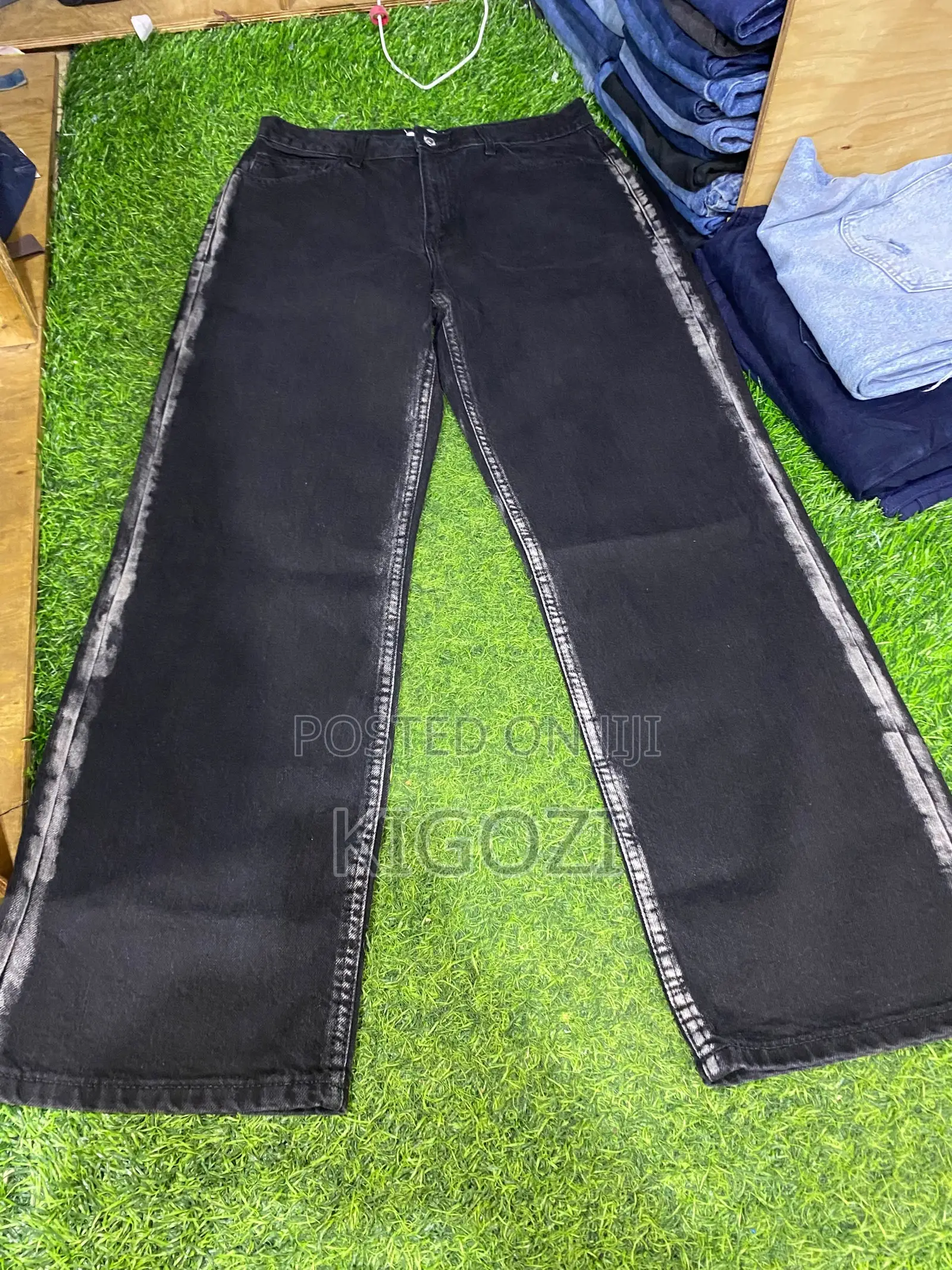 Wide Leg Jeans Available at