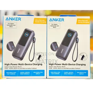 25000mah Anker Zolo Power Bank ,165W Fast Charging Battery Pack
