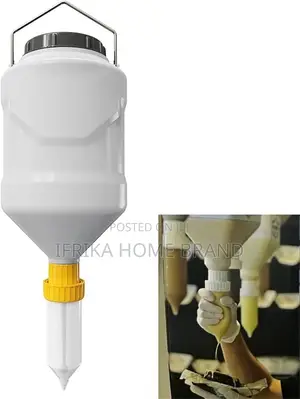 Commercial Hanging Press Bottle Easy to Refill Press Bottle 3.5L