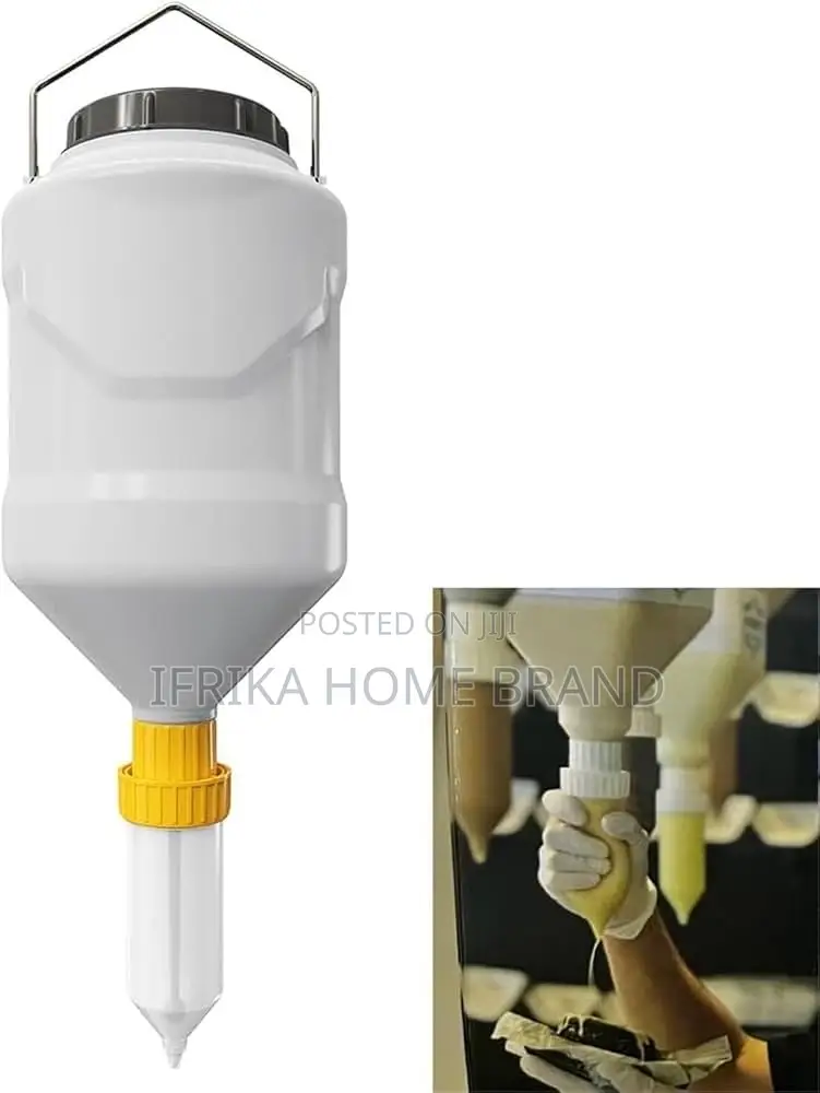 Commercial Hanging Press Bottle Easy to Refill Press Bottle 3.5L