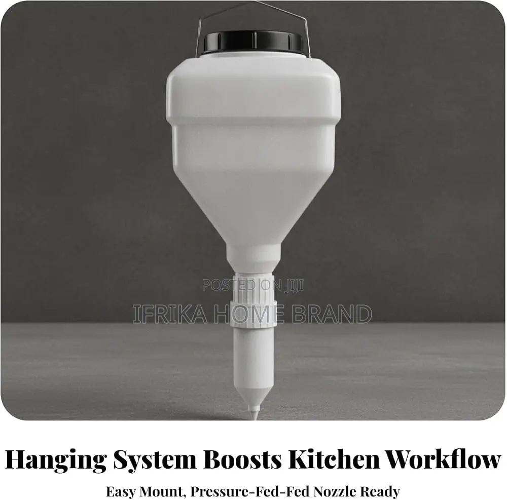 Commercial Hanging Press Bottle Easy to Refill Press Bottle 3.5L