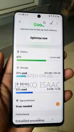 Samsung Galaxy S20 Ultra 5G 256 GB Black