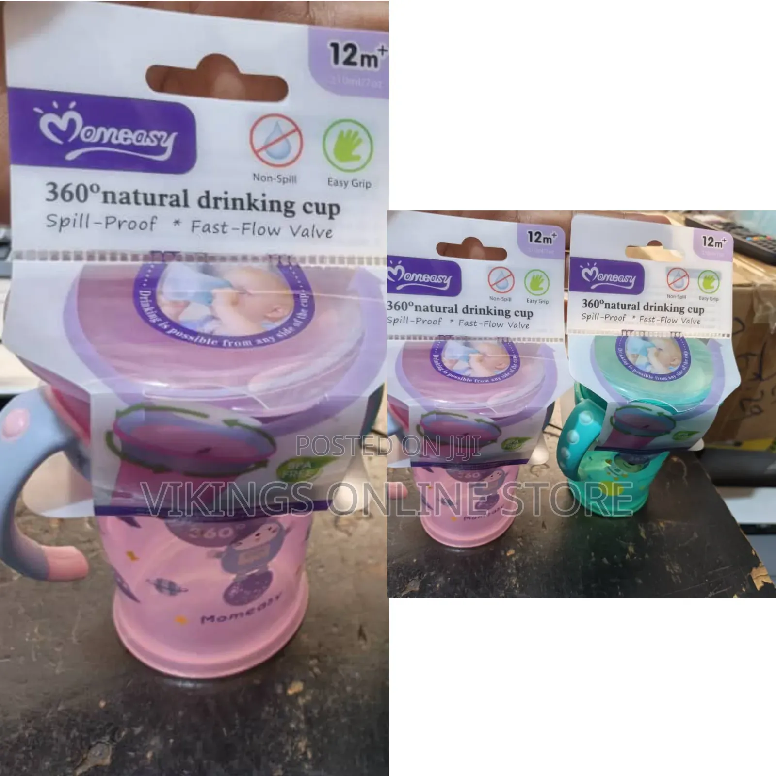 12 Months Mom Easy Baby Feeding Cups