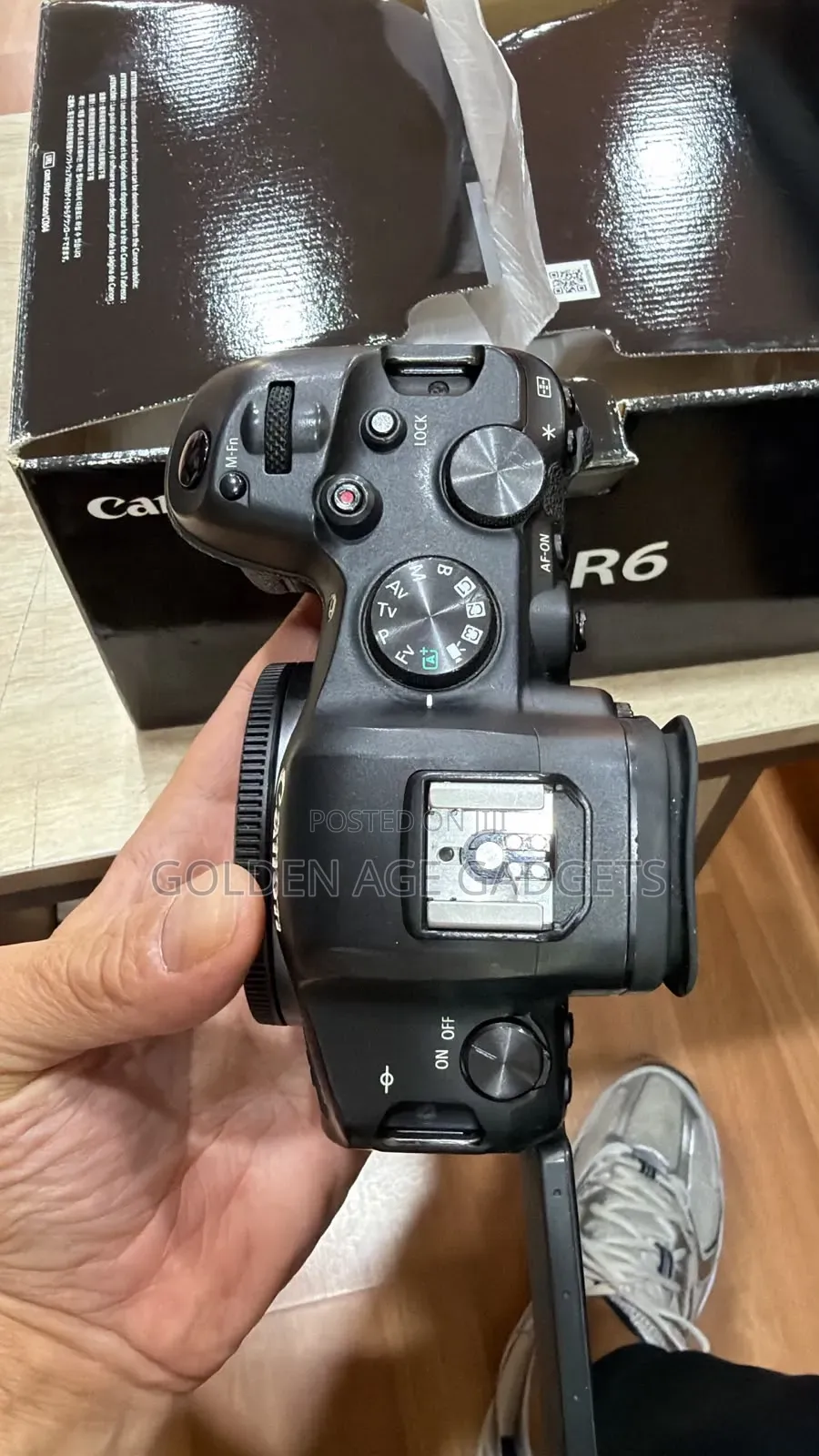 Body of Canon R6 Miroles Camera