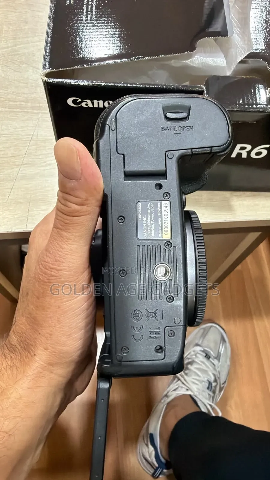 Body of Canon R6 Miroles Camera