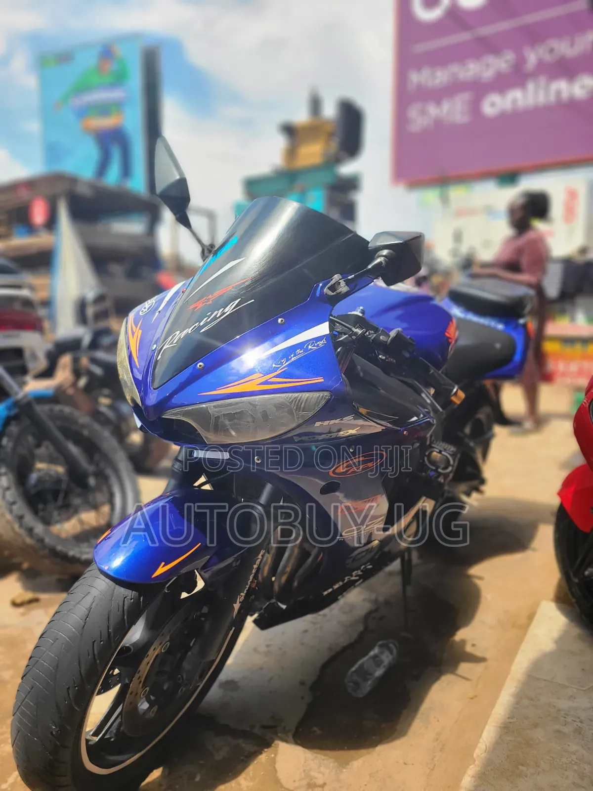 Yamaha R6 2013 Blue