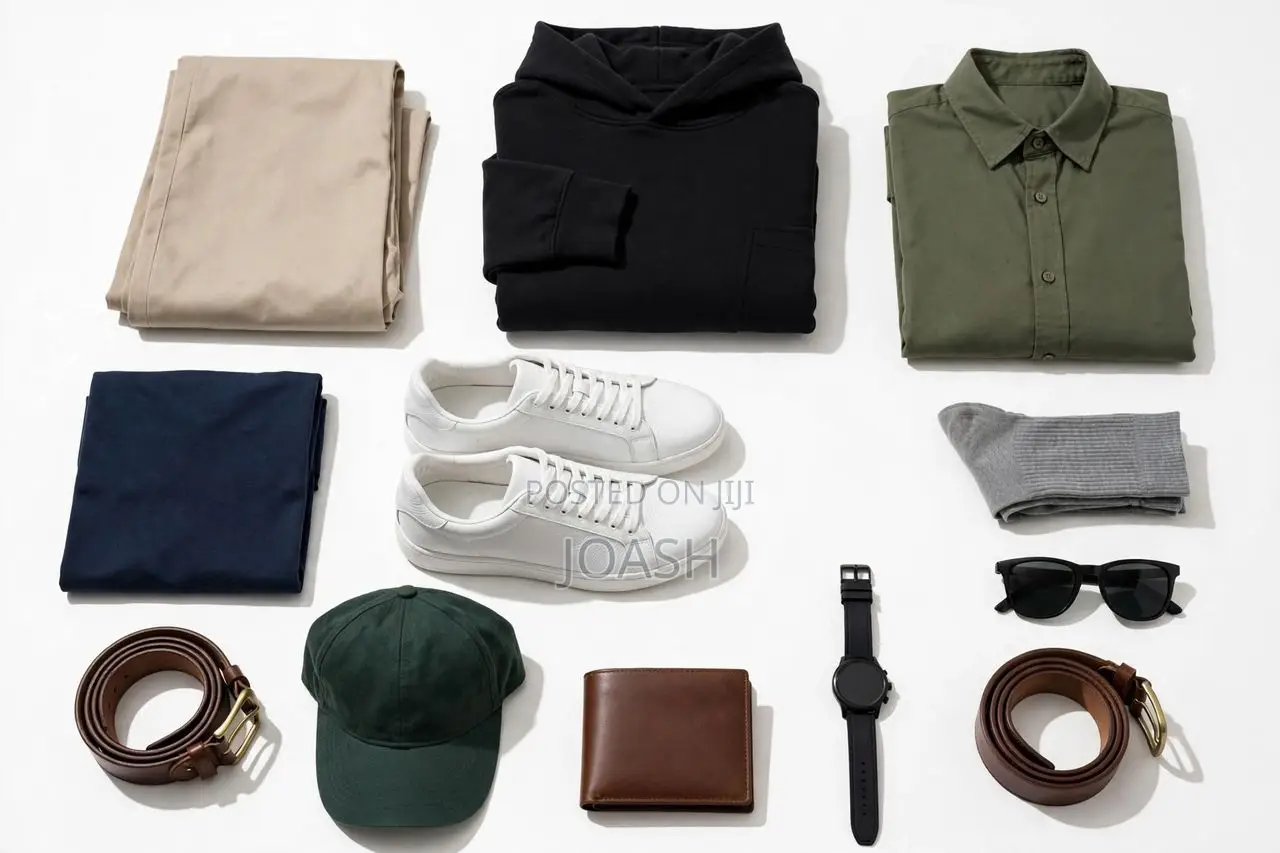 Men's Full Outfit - Sneakers Size 42 + Clothes Size M - New