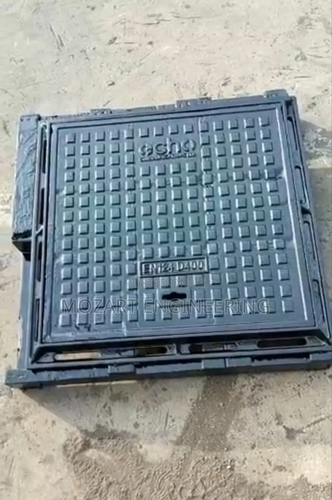 Heavy Duty 700×700 Mm Manhole Covers 87 Kg