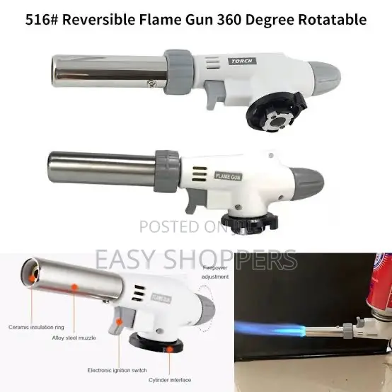 Portable Butane Gas Blow Torch Flame Gun