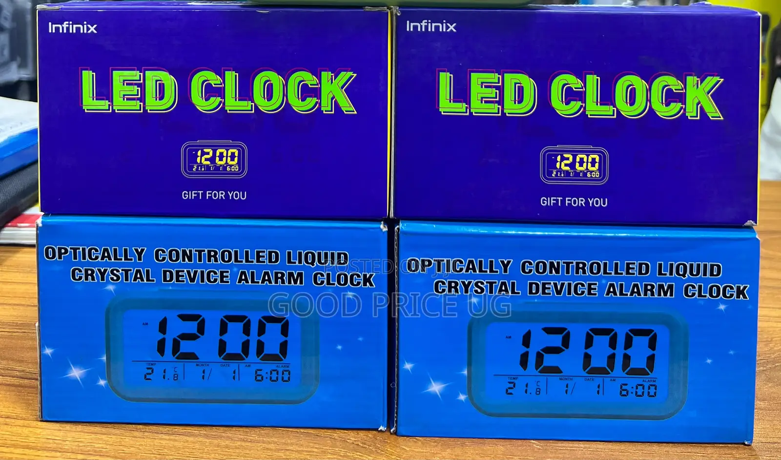 Optically Controlled Liquid Crystal Device Alarm