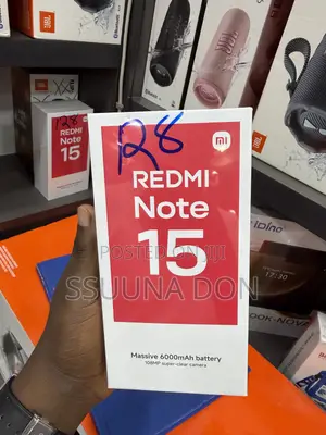 New Xiaomi Redmi Note 15 128 GB Black