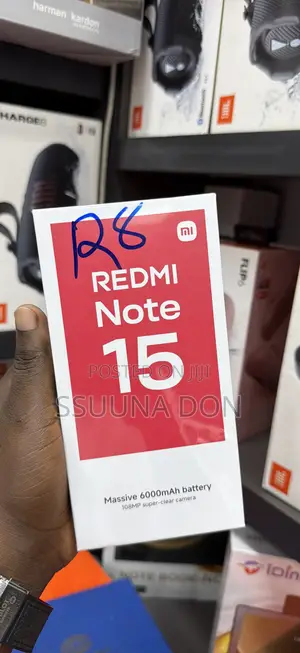 New Xiaomi Redmi Note 15 128 GB Black