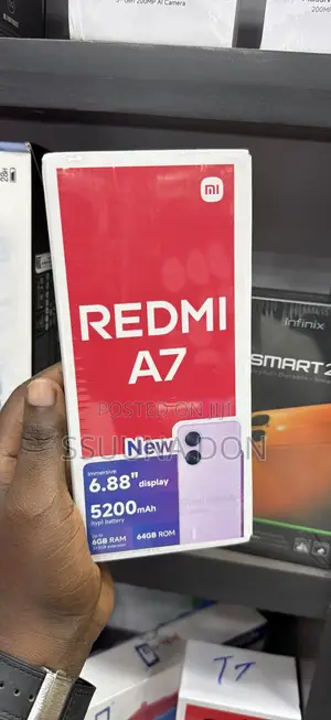 New Xiaomi Redmi A7 64 GB Black