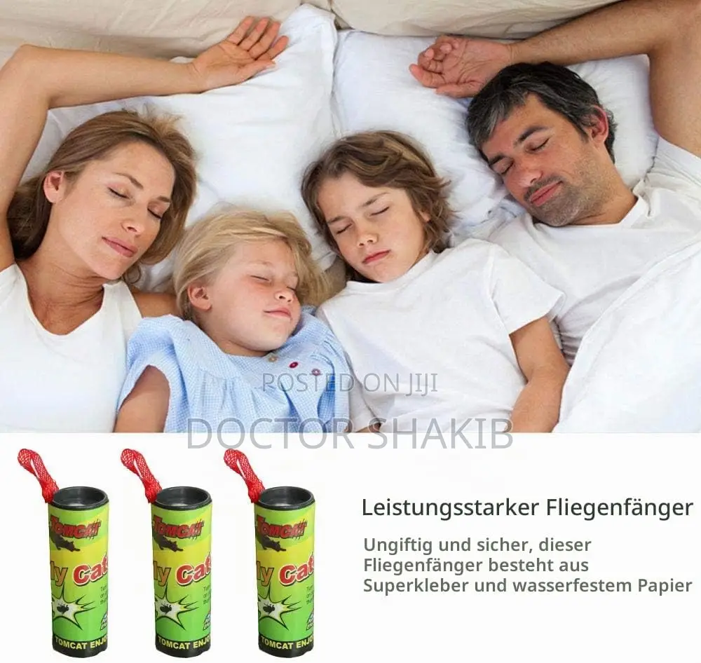 4pcsbSticky Hanging Fly Trap Catcher