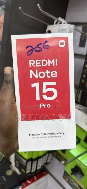 New Xiaomi Redmi Note 15 Pro 256 GB Black