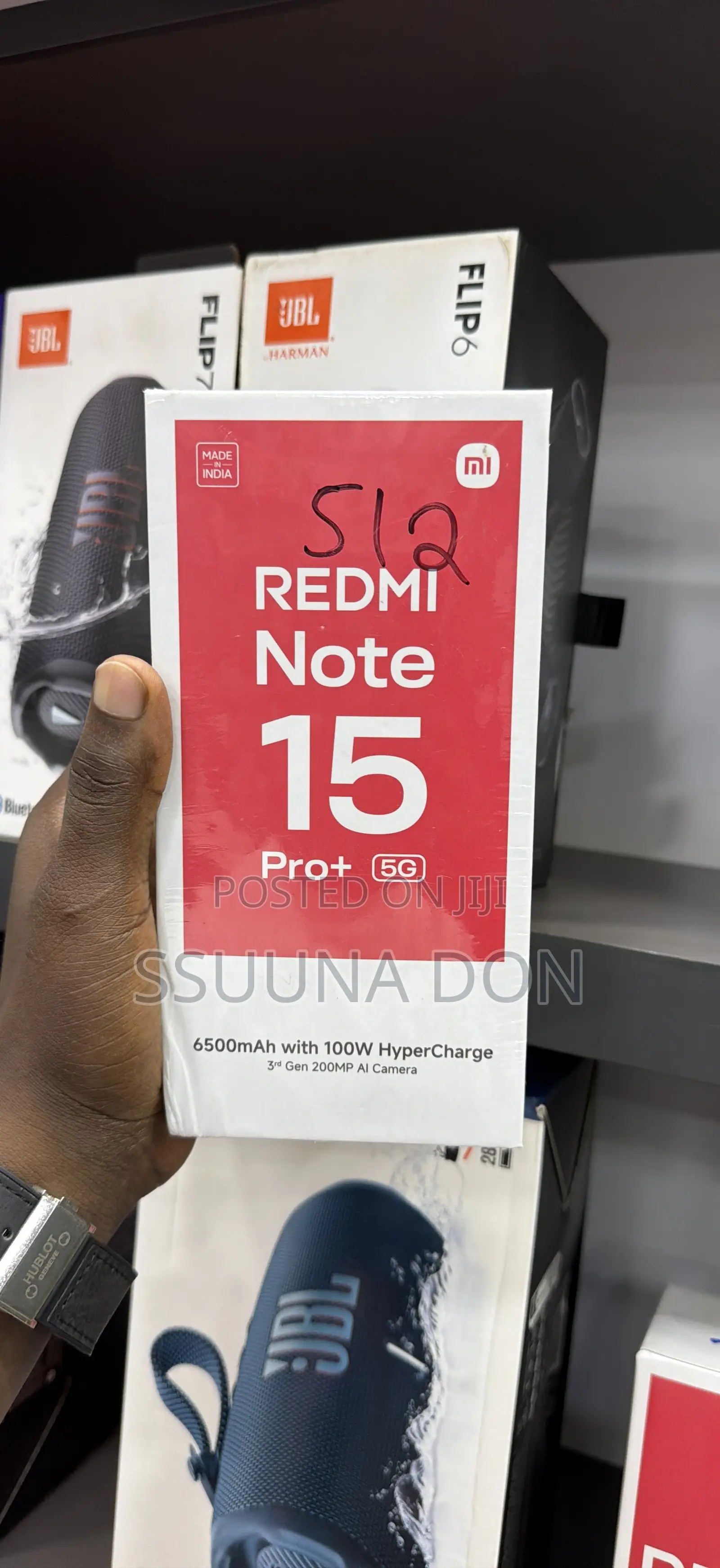 New Xiaomi Redmi Note 15 Pro+ 512 GB Black