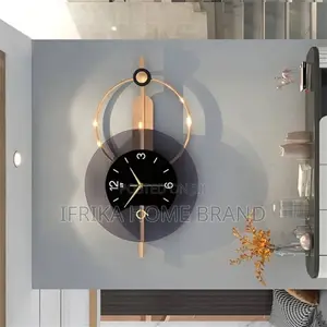 Silent Clock Mechanism Art Design Living Room 3D Large Wall Clock