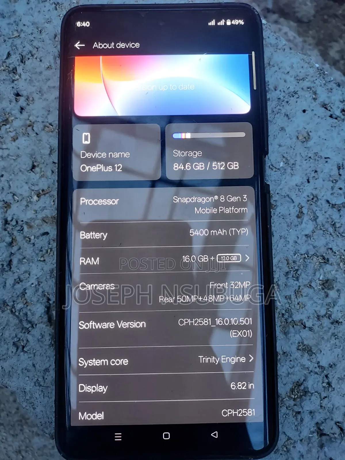 Mobile Phone 512 GB Green