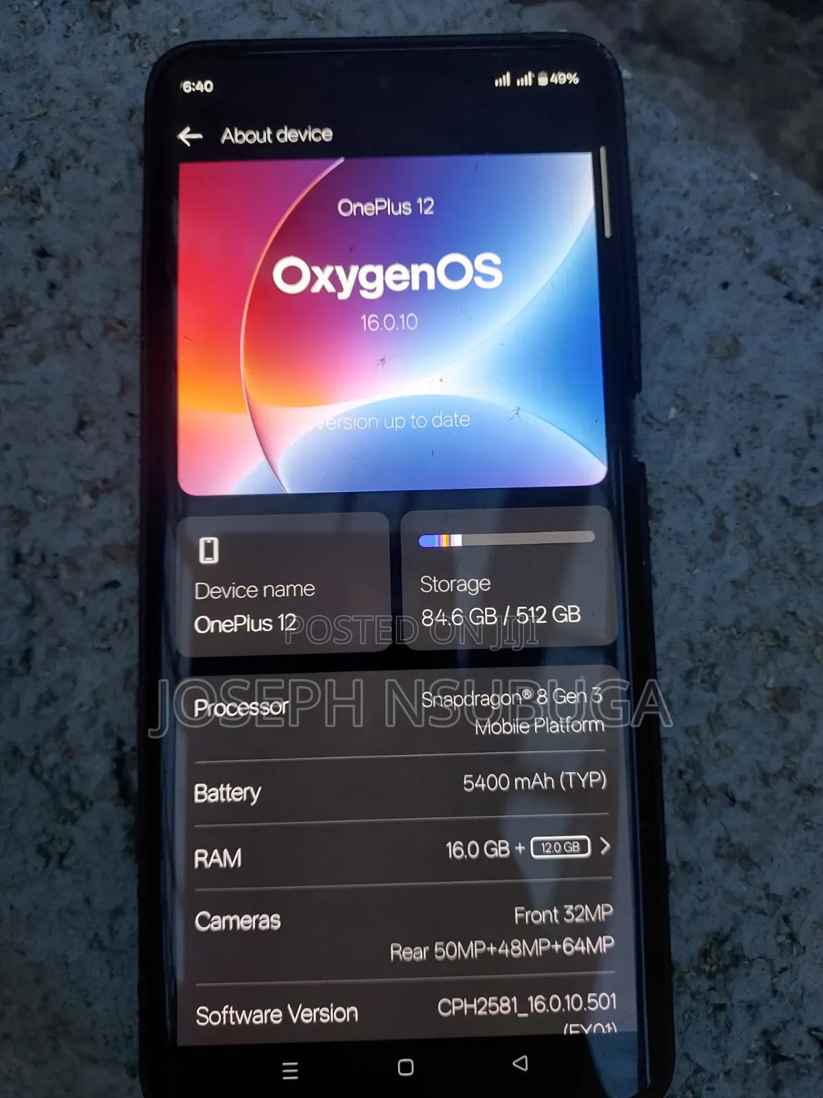 Mobile Phone 512 GB Green
