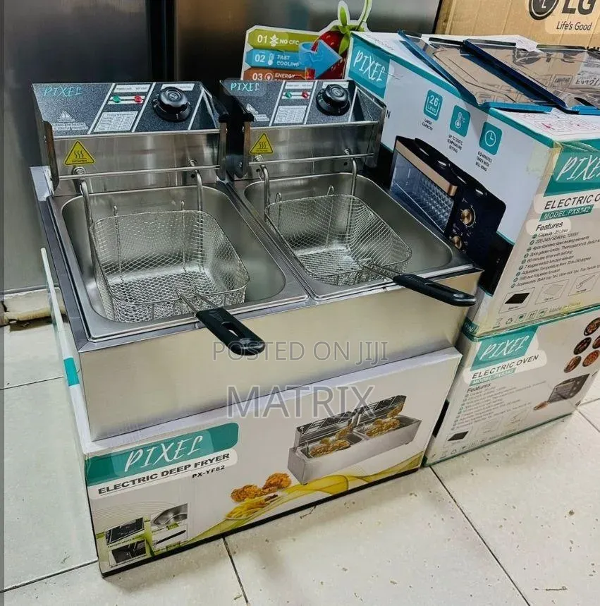12L Pixel Double-Sided Deep Fryer