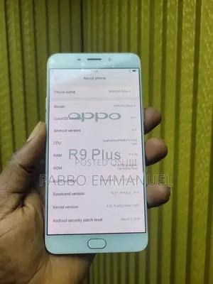 Oppo R9 Plus 64 GB Gray