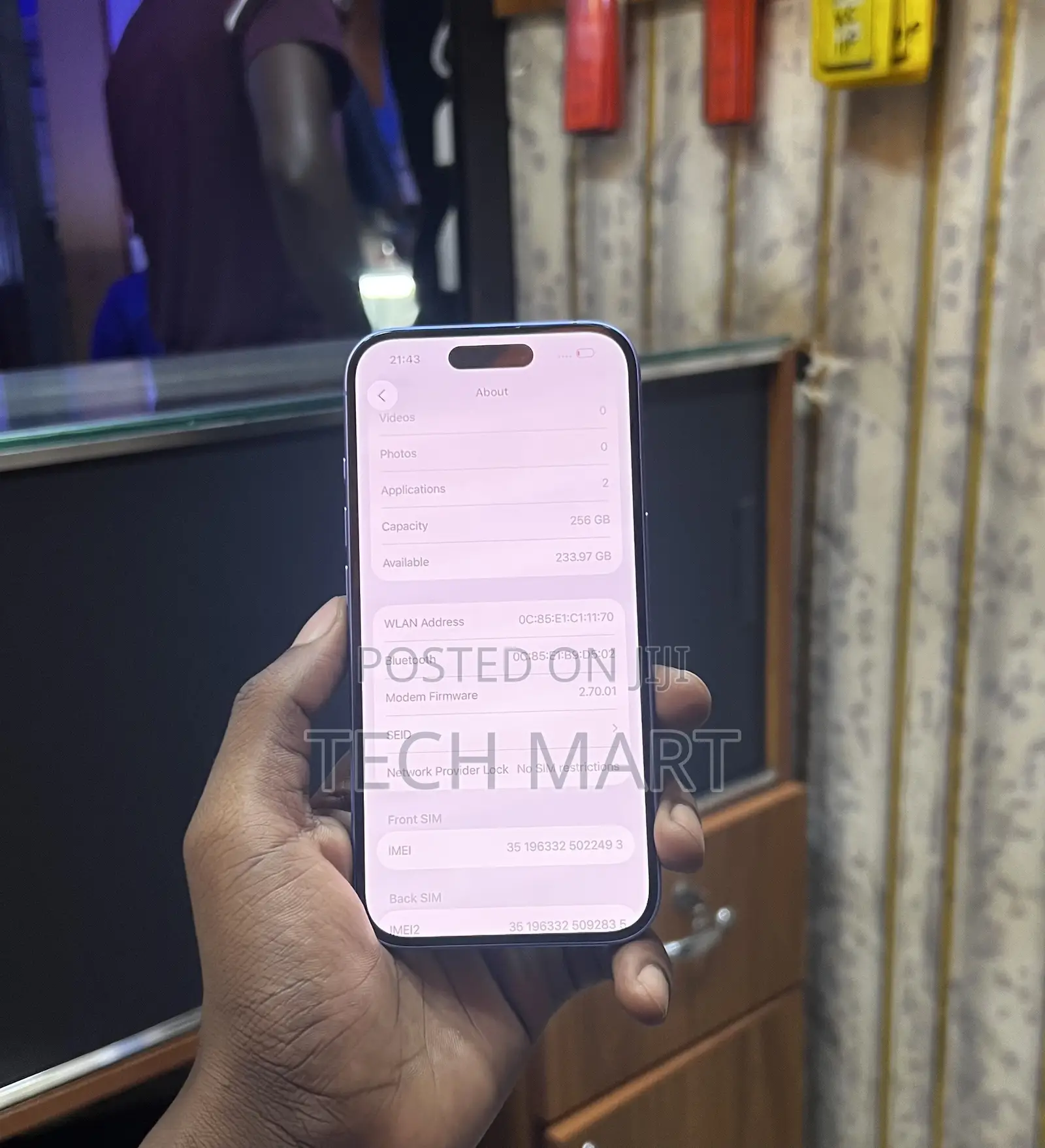Apple iPhone 16 256 GB Blue