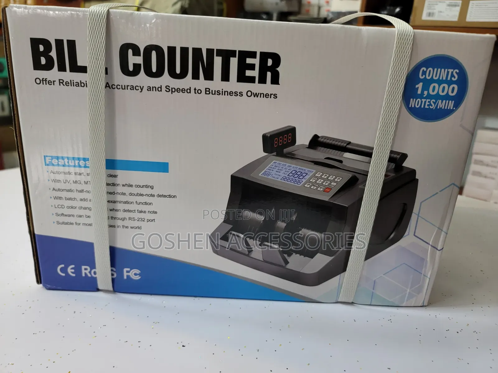 Al-6300 Money Counter.
