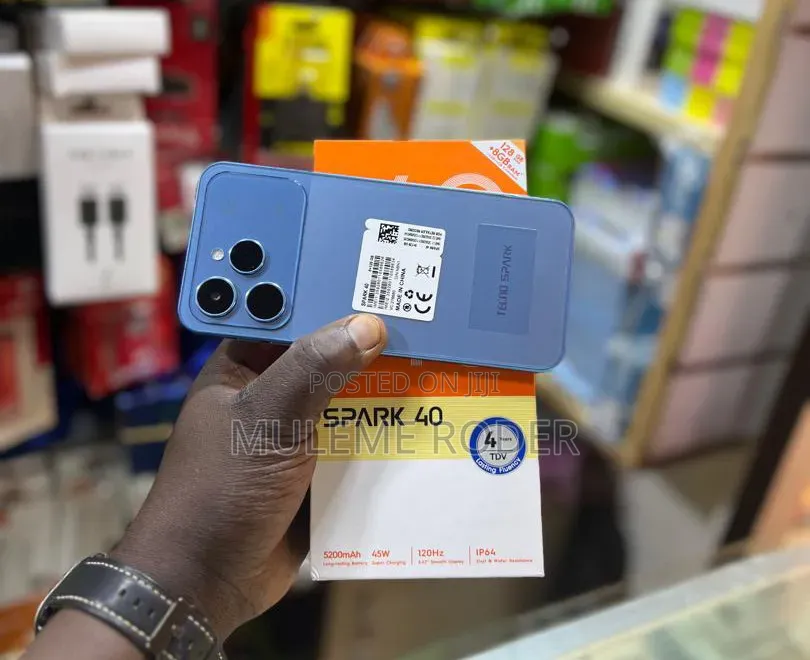 New Tecno Spark 40 256 GB Blue