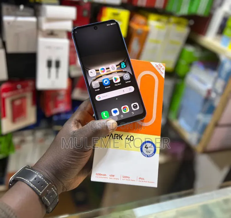 New Tecno Spark 40 256 GB Blue