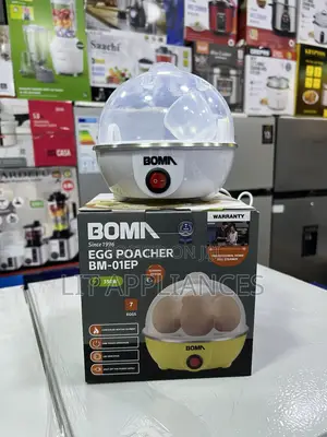Boma Egg Boiler,7 Eggs,350W and 1year Warranty.