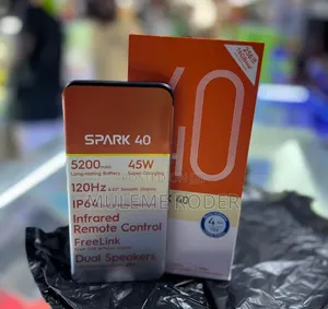 New Tecno Spark 40 256 GB Black