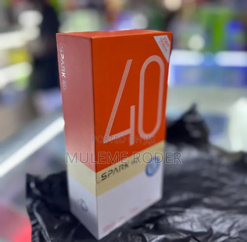 New Tecno Spark 40 256 GB Black