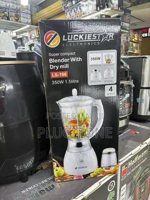 Luckiestar Blender With Dry Mill 1.5L