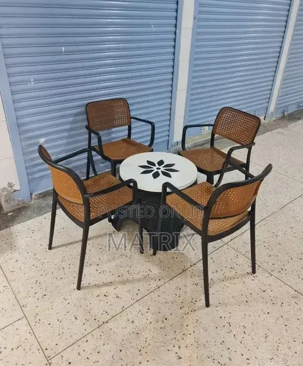 Classic Plastic Table and Chairs