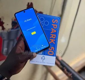 New Tecno Spark 50 128 GB Gray