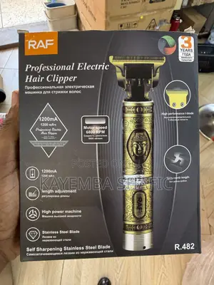 RAF R.482 Professional Electric Cordless Hair Clipper Trimmer
