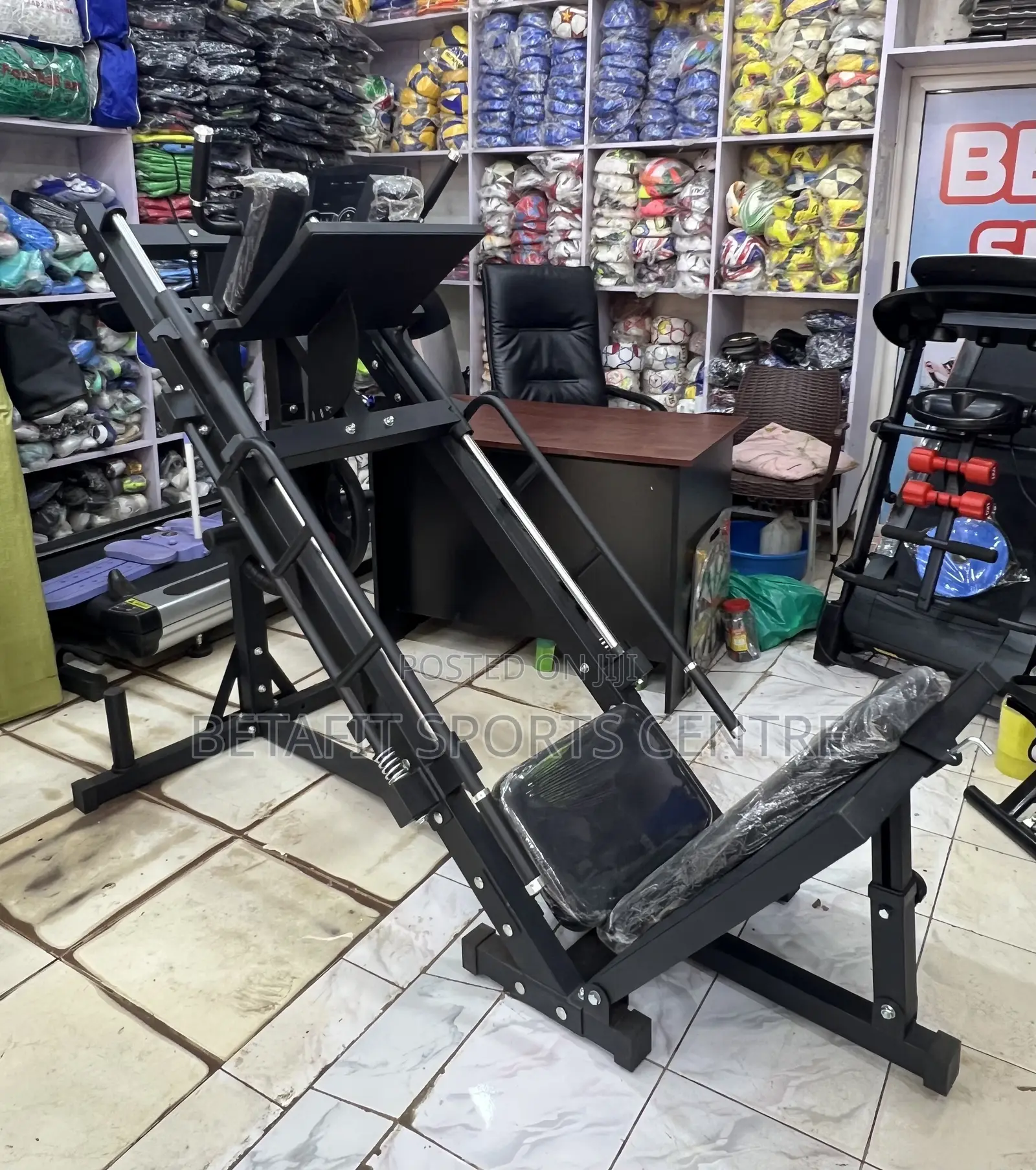 Commercial Leg Press Hack Squat Combo Machine
