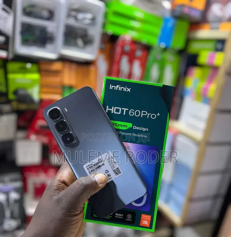 New Infinix Hot 60 Pro+ 256 GB Black