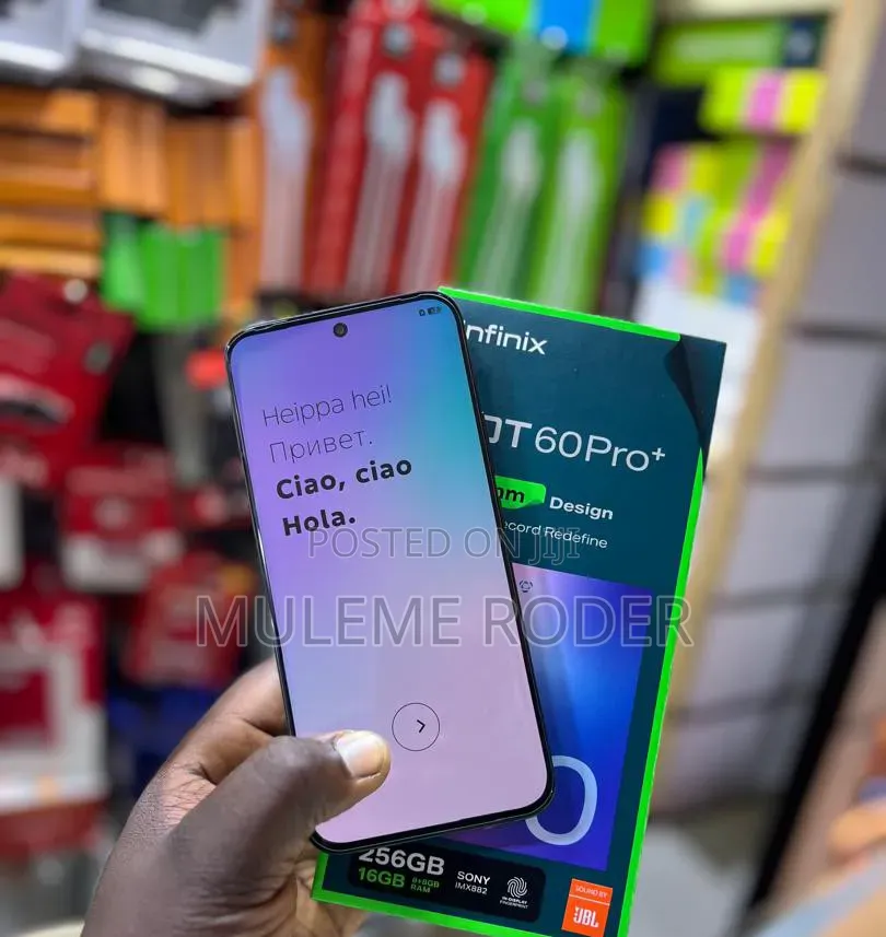 New Infinix Hot 60 Pro+ 256 GB Black