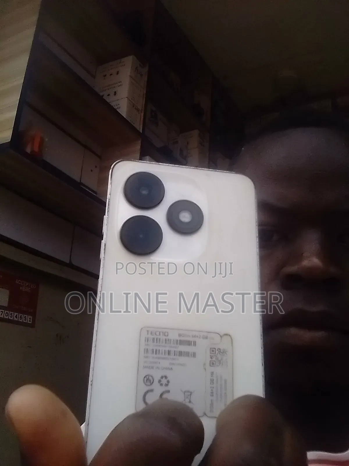 Tecno Pop 10C 64 GB Graphite