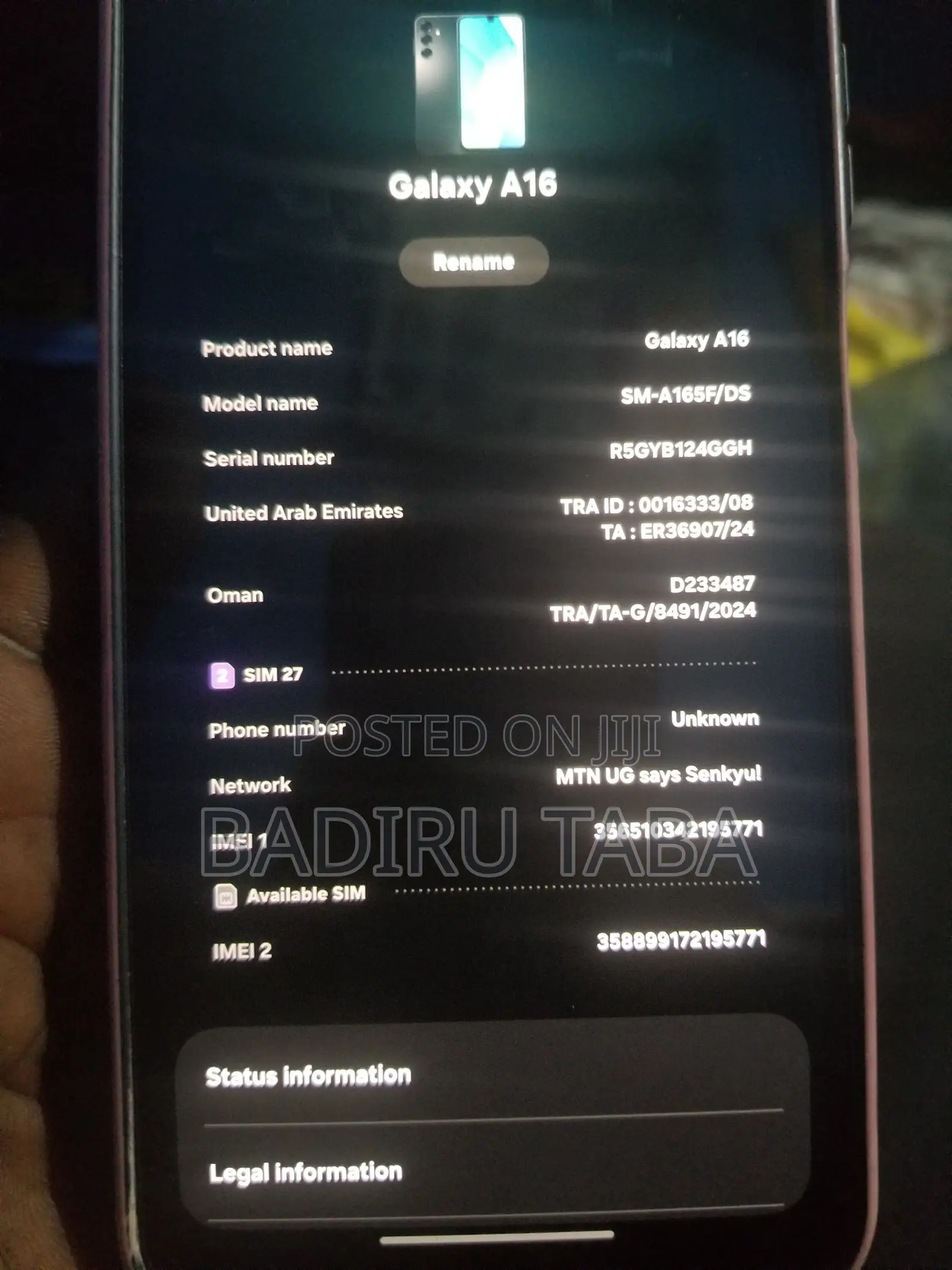 Samsung Galaxy A56 128 GB Blue