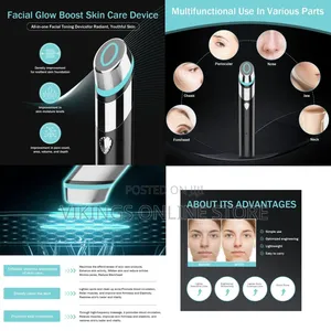 Anti Aging Facial Treatment EMS Device Maximum Boosting Skin Care