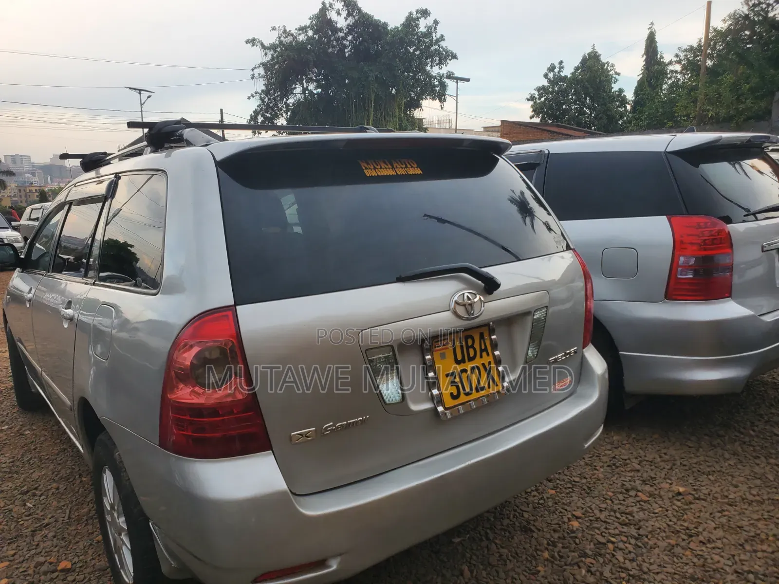 Toyota Corolla Fielder 2007 Silver
