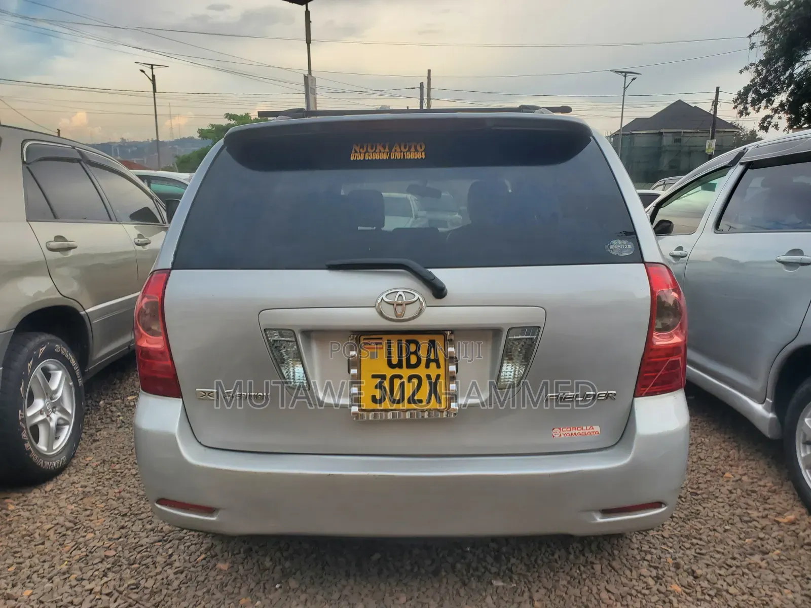 Toyota Corolla Fielder 2007 Silver