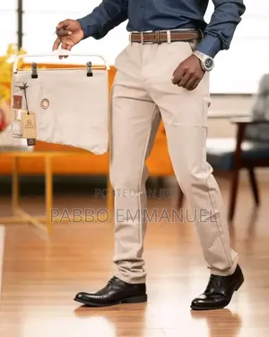 Cropped Office Pants