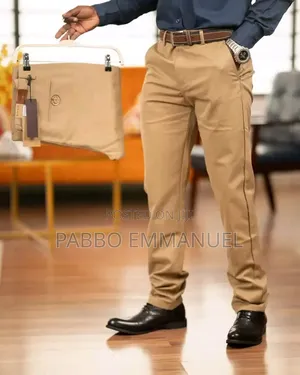 Cropped Office Pants