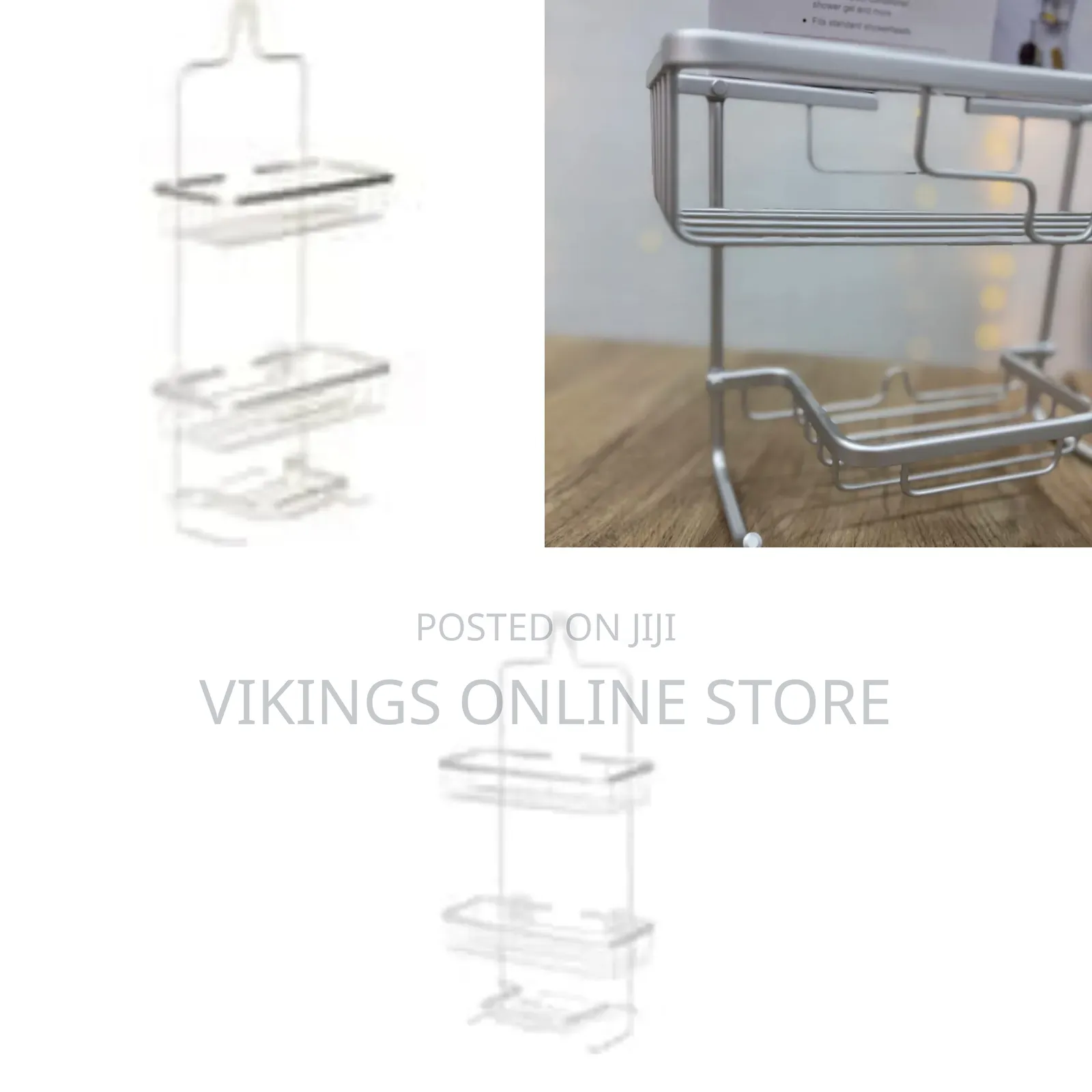 Stainless Steel Hanging Shower Caddy ( 3 Tiers)