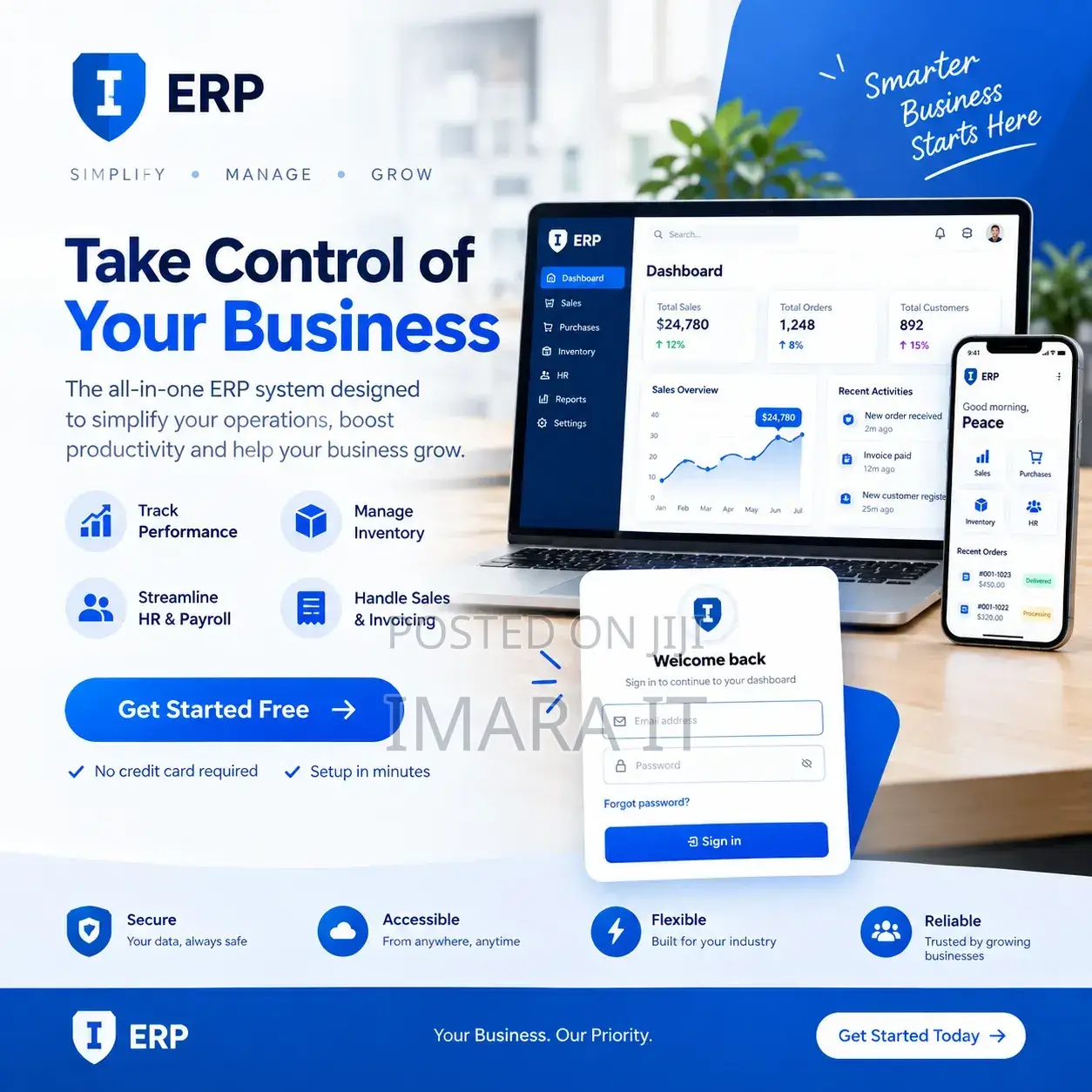 Custom ERP System