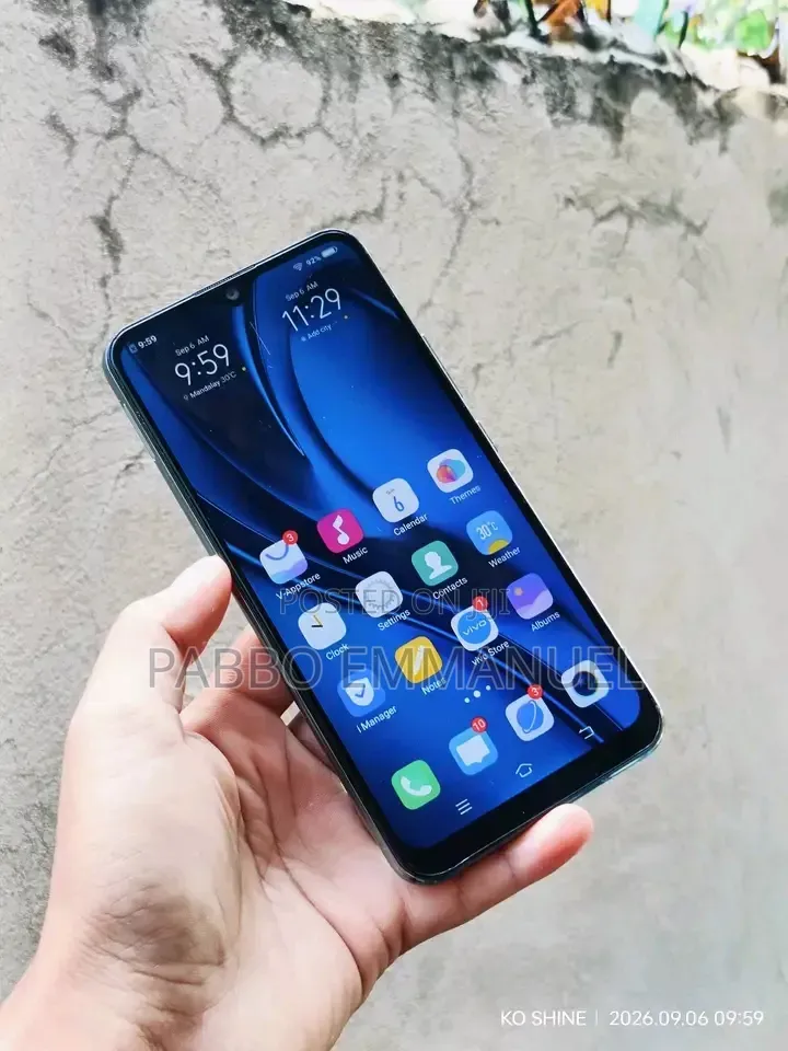 Vivo Y17 256 GB Blue